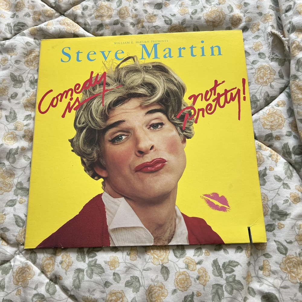 Steve Martin LP Comedy Is Not Pretty Vintage 1979 HS 3392 Vinyl With Poster